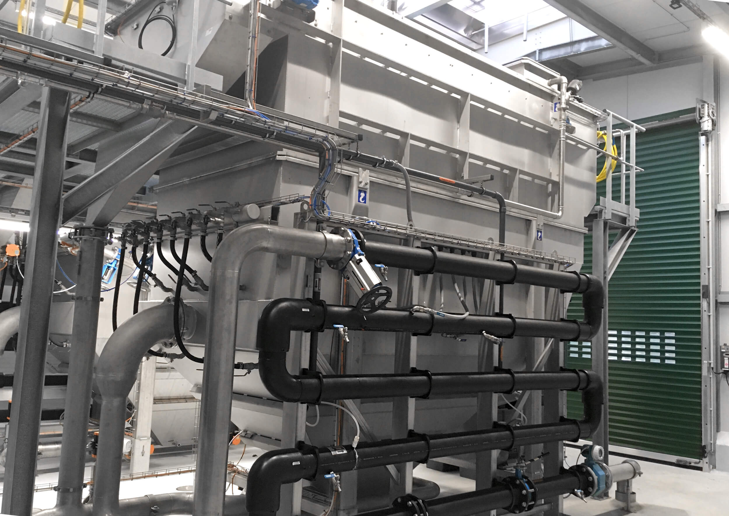 The HUBER Dissolved Air Flotation HDF for the reduction of COD and phosphorous.