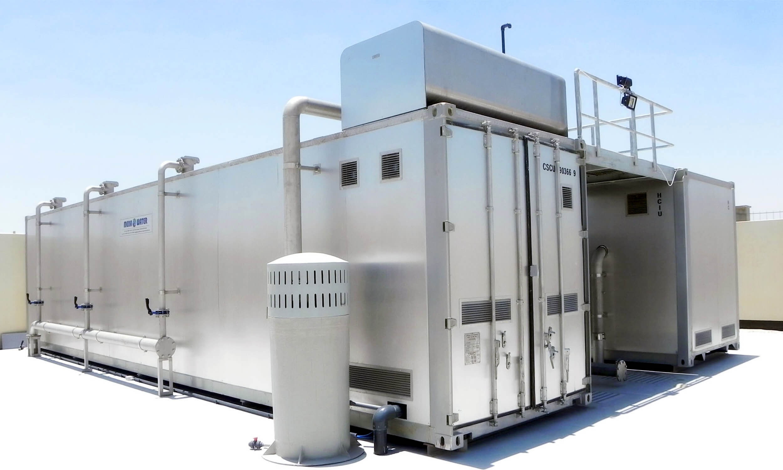 MENA WATER Containerised Plants MENA-Water MBR sewage treatment plants