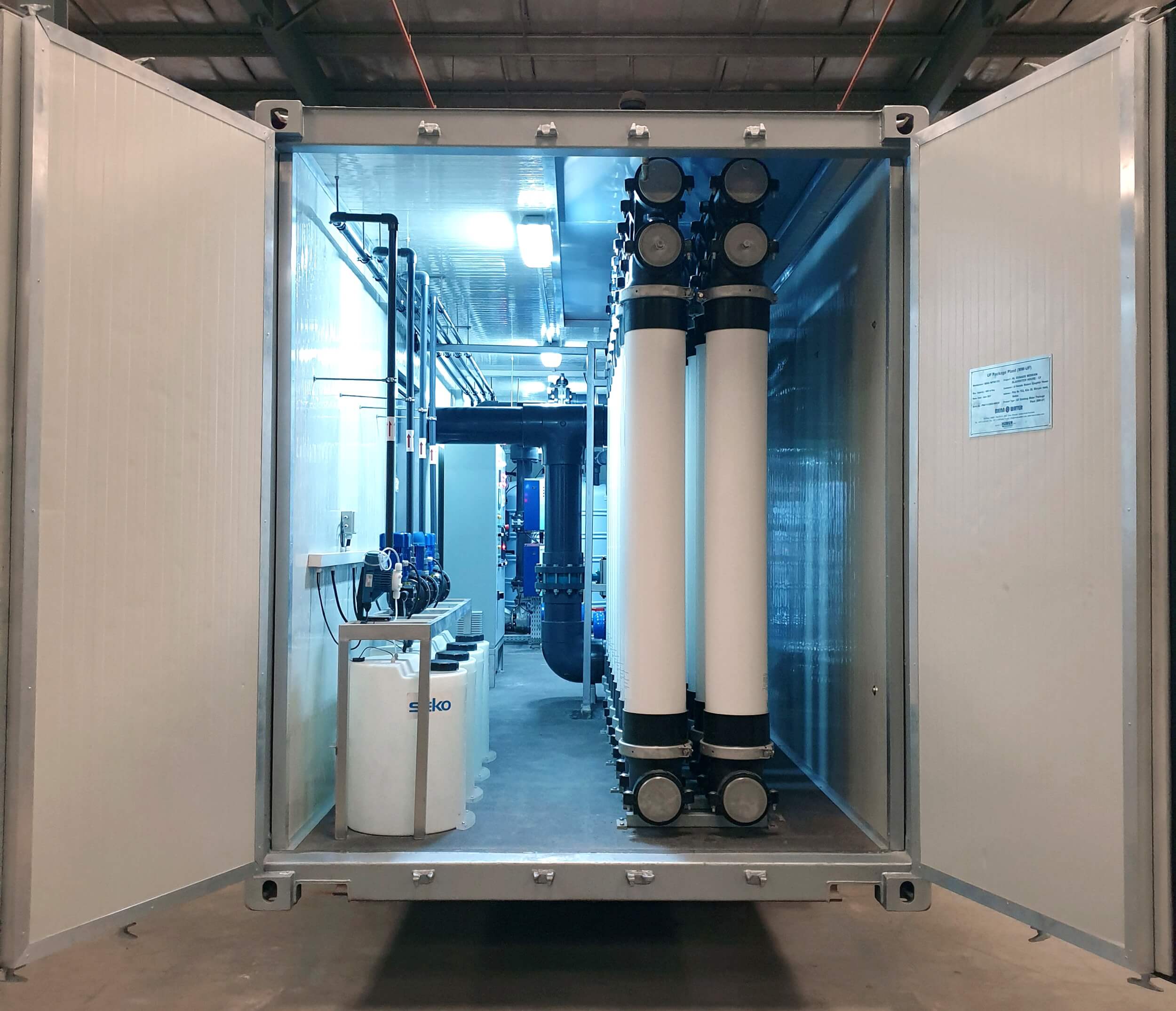 Compact technology for maximum purification performance Compact technology for maximum purification performance