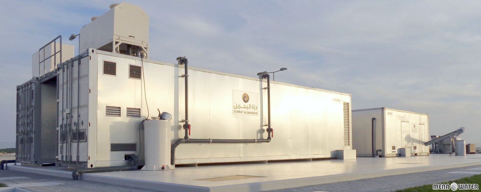 Vorgefertigte MENA WATER Containeranlagen zur Abwasserbehandlung oder Trinkwasseraufbereitung Vorgefertigte MENA WATER Containeranlagen zur Abwasserbehandlung oder Trinkwasseraufbereitung
