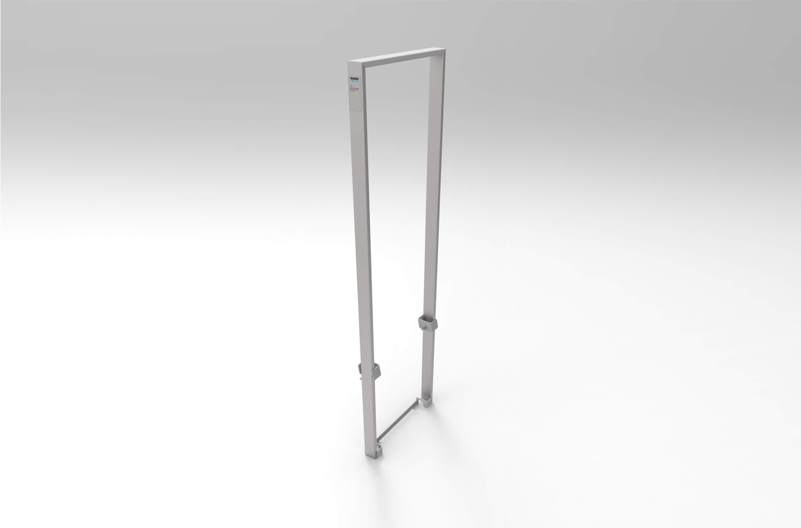 HUBER collapsible hand post entrance aid with double handle EH VSD, exposed detail view HUBER collapsible hand post entrance aid with double handle EH VSD, exposed detail view