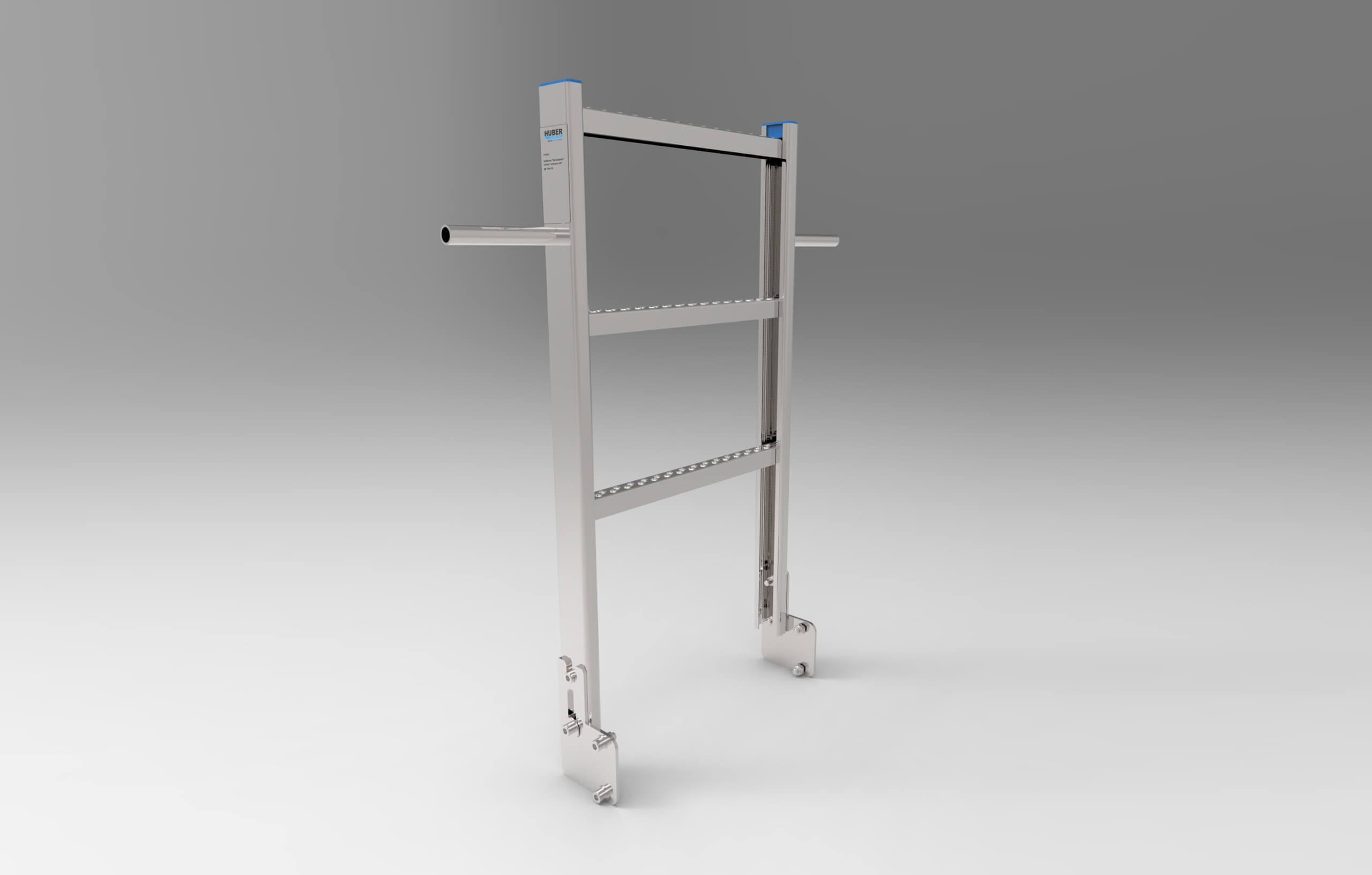 HUBER fold-back entrance aid EH K, exposed detail view HUBER fold-back entrance aid EH K, exposed detail view