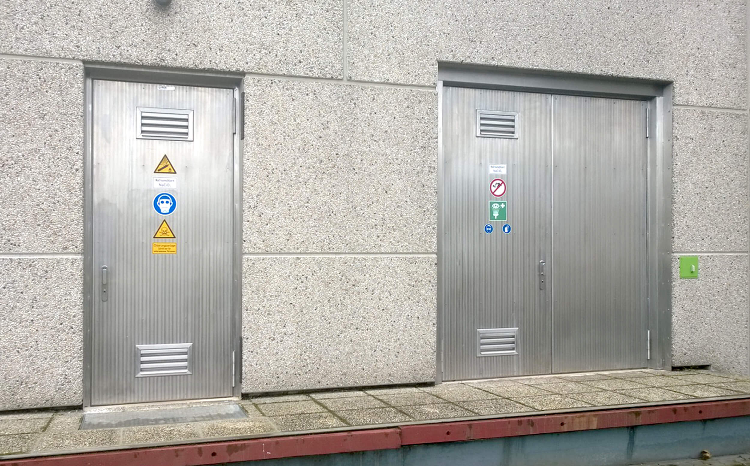 HUBER Chlorine Room Door TT5 HUBER Single/Double Chlorine Room Door TT5