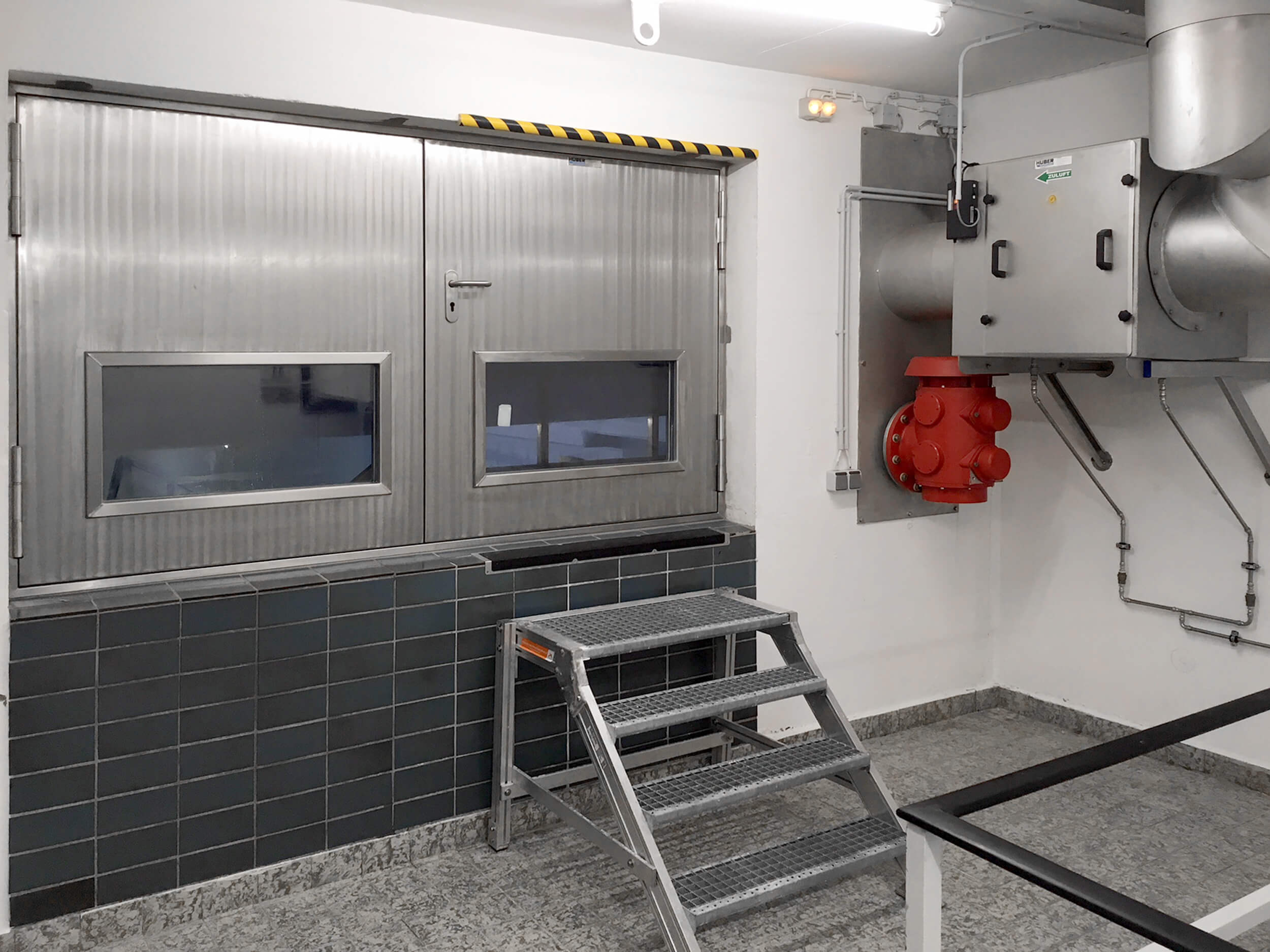 HUBER water chamber door with sight glass HUBER water chamber door with sight glass