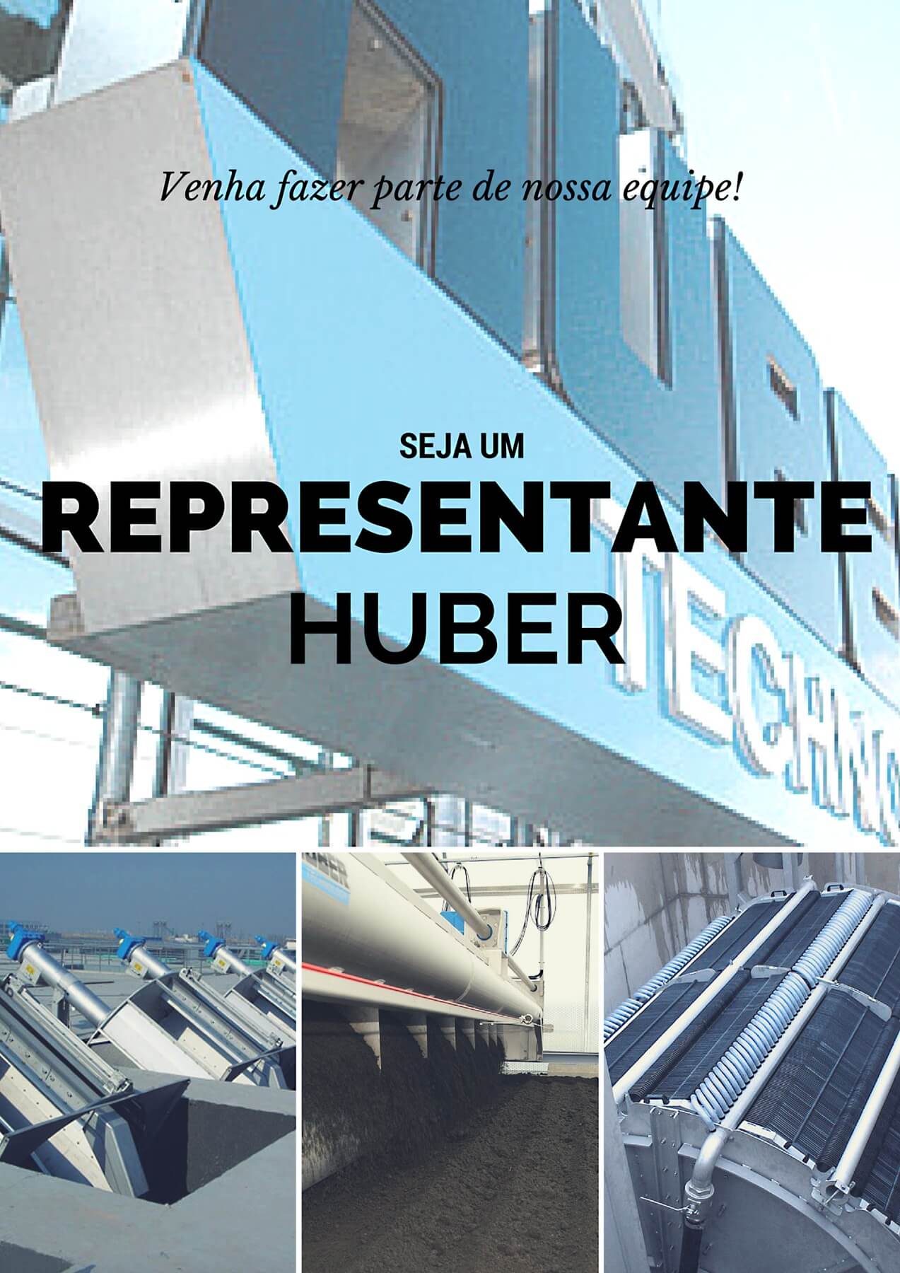 Seja um Representante Comercial HUBER