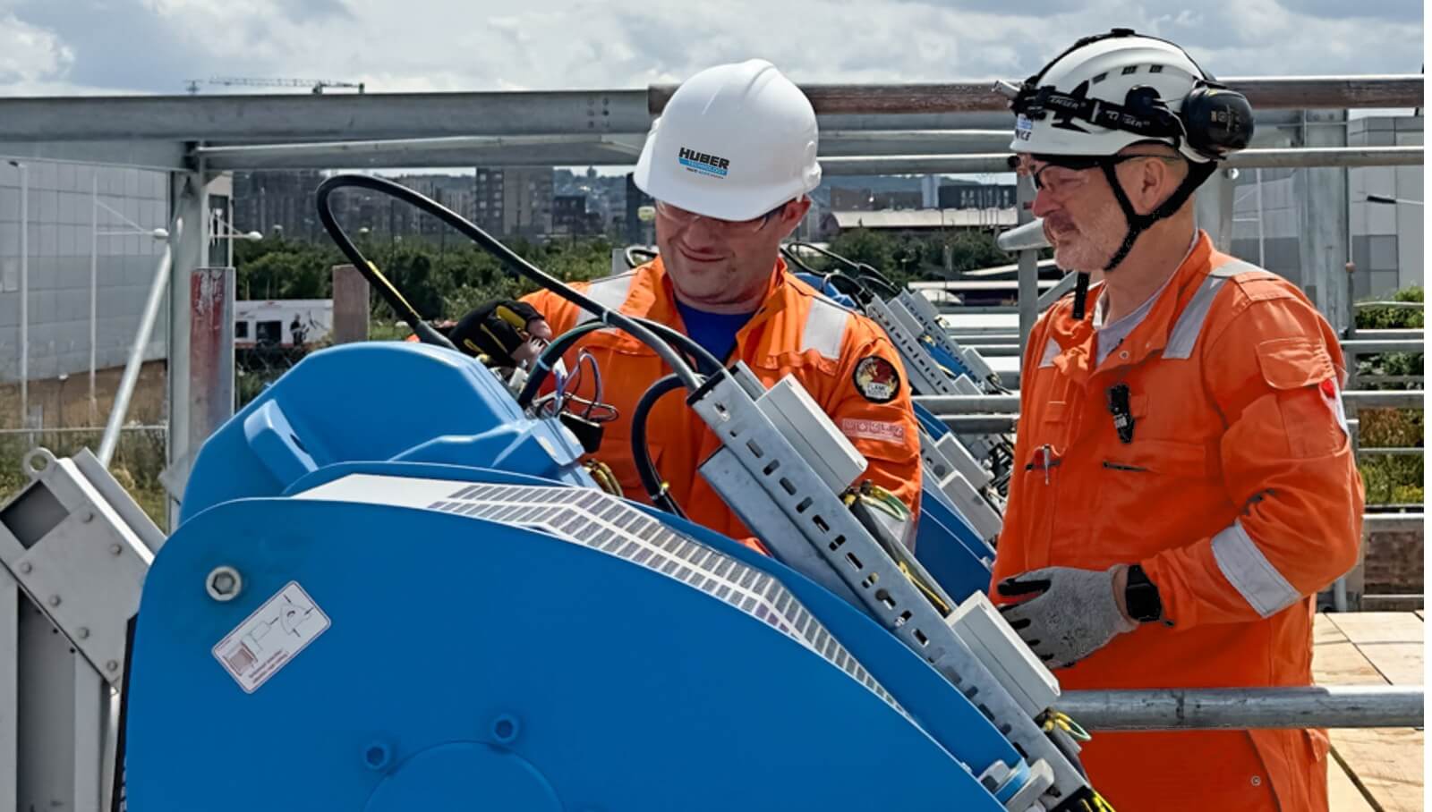 HUBER Global Service - Your strong and reliable partner