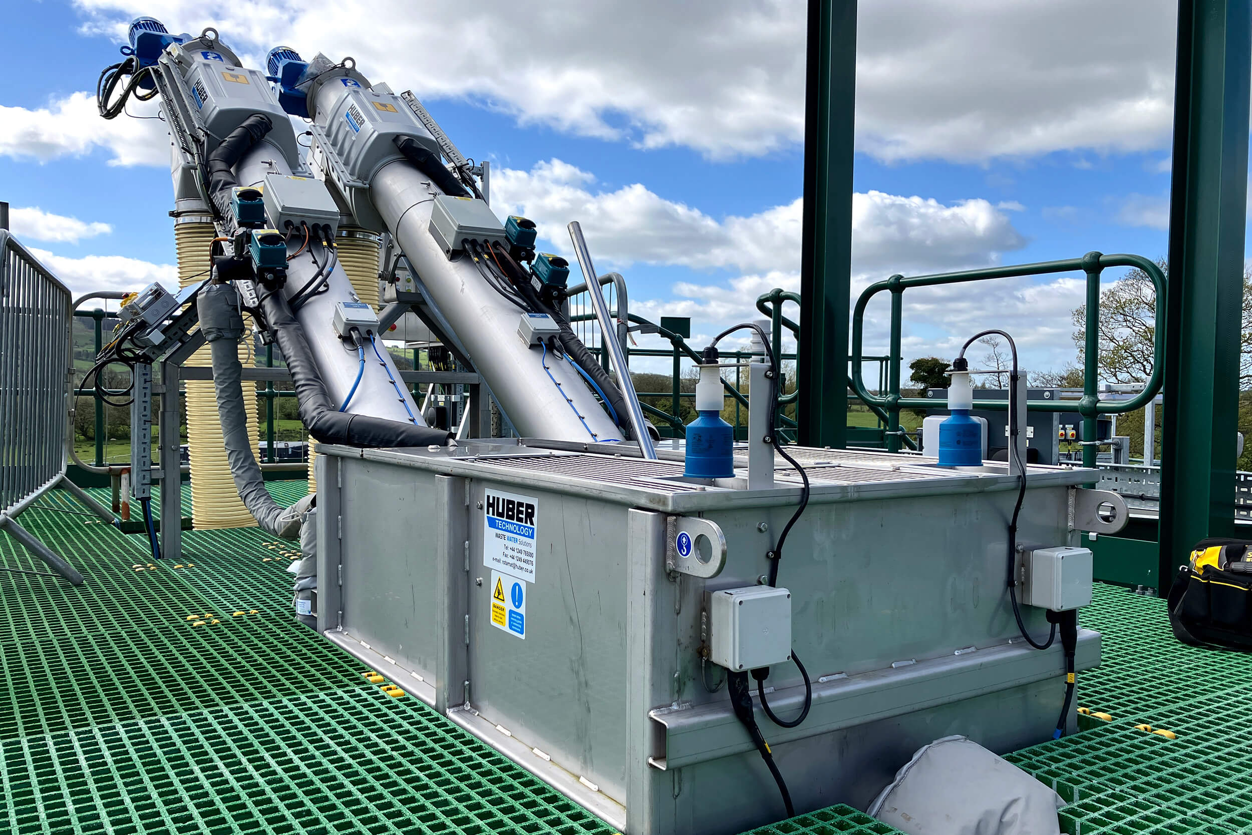 HUBER Micro Strainer ROTAMAT® Ro9 at Chipping STW HUBER Micro Strainer ROTAMAT® Ro9 at Chipping STW