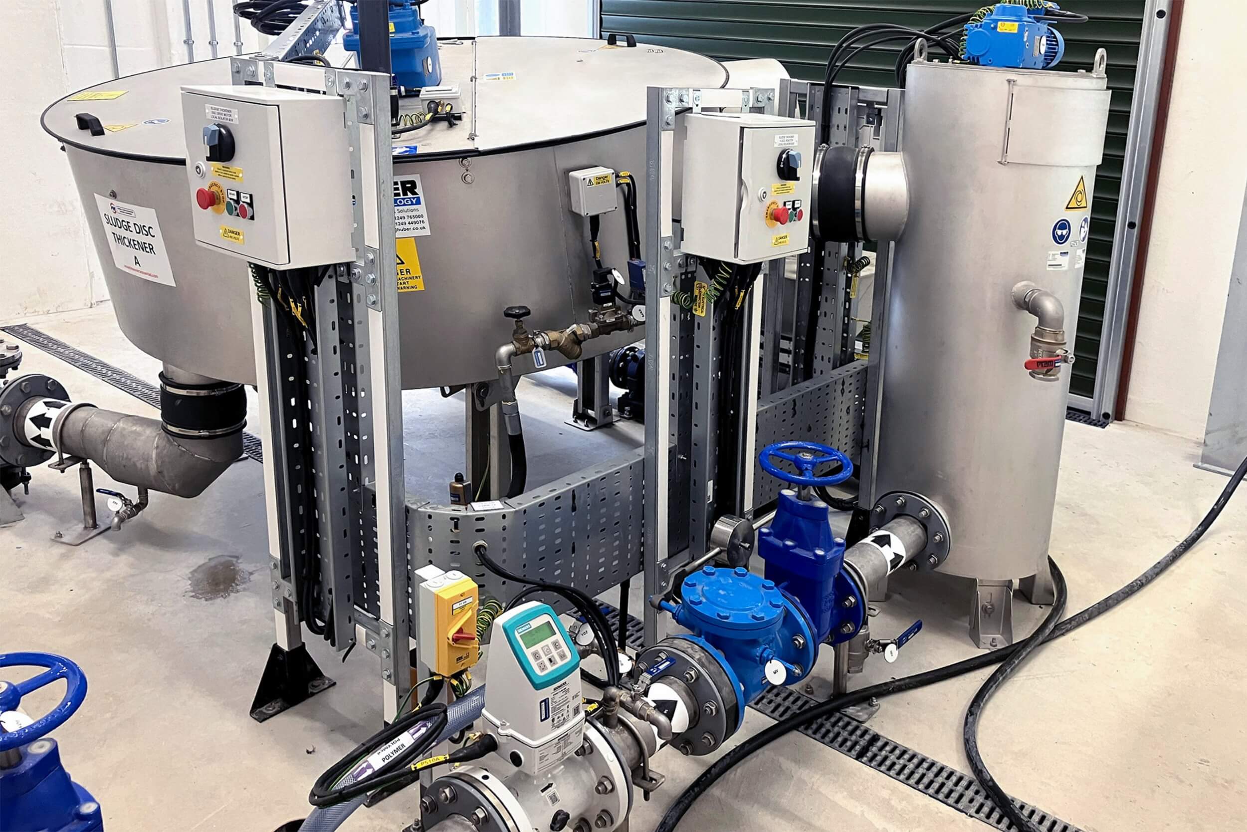 HUBER Disc Thickener S-DISC at Kilkeel, Northern Ireland  HUBER Disc Thickener S-DISC at Kilkeel, Northern Ireland